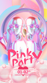 粉色派对粉色海报PINK