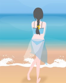 海边