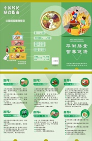 平衡膳食折页