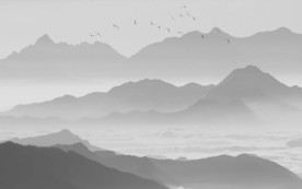合层中式山水