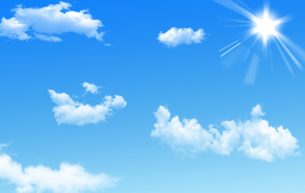 蓝天白云