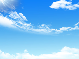 蓝天白云