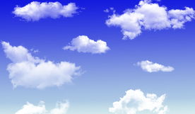 蓝天白云
