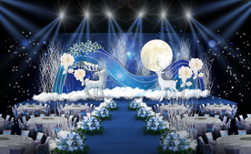 蓝色星空仪式区