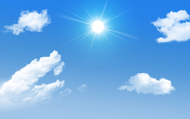 蓝天白云