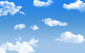 蓝天白云