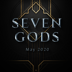 游戏 电影 金属质感立体字