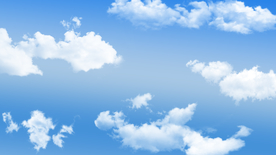 蓝天白云