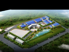 厂区景观规划设计效果图