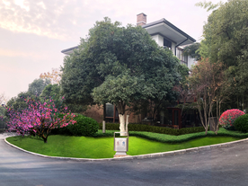 绿化改造景观设计效果图