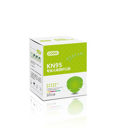 KN95儿童防护口罩包装