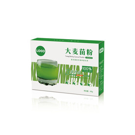 大麦若叶粉末冲剂包装