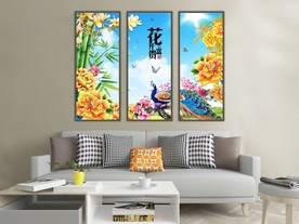 花开富贵装饰画