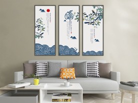 月满中秋装饰画