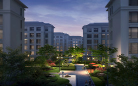 景观效果图住宅效果图小区效果图