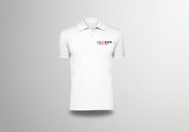 纯白工作T恤样机