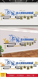 校园文化 阅读室文化墙