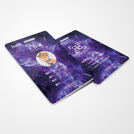 工作证通用模板