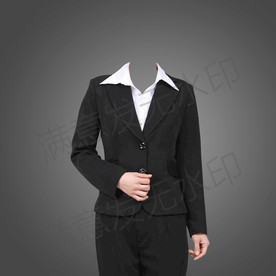 女性半身形象照