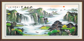 旭日东升 源远流长