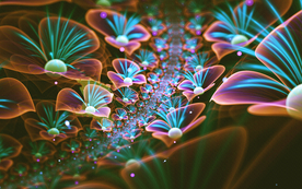 抽象炫酷立体网咖酒吧KTV背景