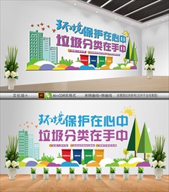 垃圾分类文化墙