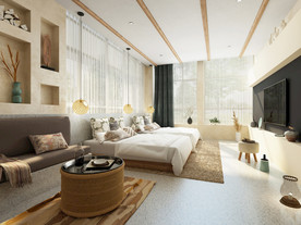 民宿客房效果图