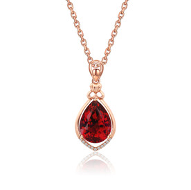 石榴石吊坠