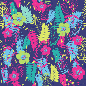 叶子 炫彩图案 设计 大牌