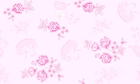 大牌效果抽象花卉碎花