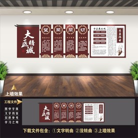 中医养生 中医文化 中医展板