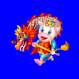 牛年门画牛年门贴卡通牛