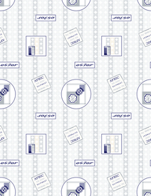 大牌精美格子几何乱花