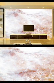 石纹山水电视背景墙