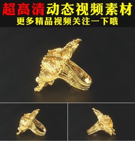 黄金钻戒戒指宝石珠宝视频