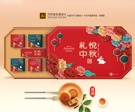 月饼包装 月饼礼盒