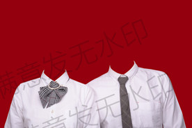 结婚证件照登记照服装