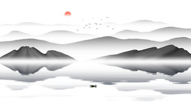 山水画国画山水画图片