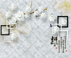 欧式大理石方格背景