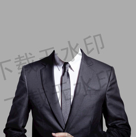 男士半身证件照