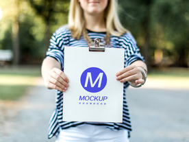 海报插画商品展示样机