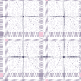 大牌精细几何格子