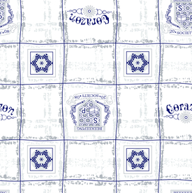 大牌精美几何格子