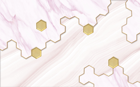 粉色大理石几何背景