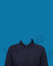 证件照深色衬衫