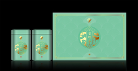 茶叶通版高端礼盒包装设计