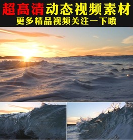 唯美海洋海水海浪波浪波涛视频