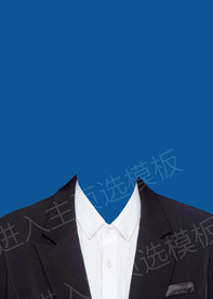 证件照女士西装