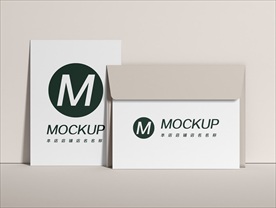 海报明信片样机