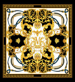 服装设计欧式皮带方巾